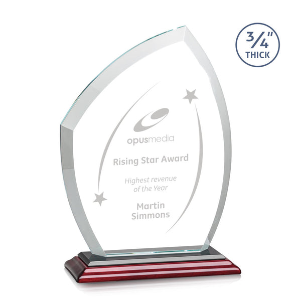 VividPrint™ Award - Centura/Sky Blue 5½" Diam
