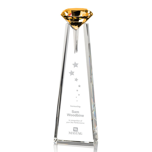 Delta Award on Base - Optical/Blue 11"